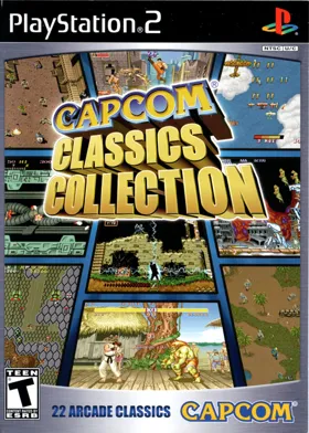 Capcom Classics Collection Vol. 1 box cover front